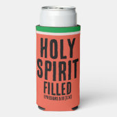 Christlicher "HOLY SPIRIT Filed" Wassermelone Somm Selters Dosenkühler (Seltzer Rückseite)