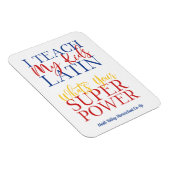 Christlicher Homeschool Latein Lehrer Magnet (Rechte Seite)