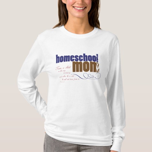 Christlicher homeschool T - Shirt - Homeschool (Vorderseite)