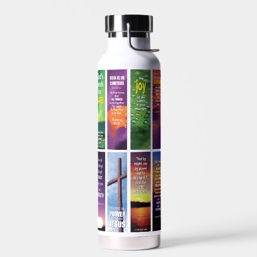 Christlicher Individuelle Name BIBLE MEDITATION Trinkflasche (Links)