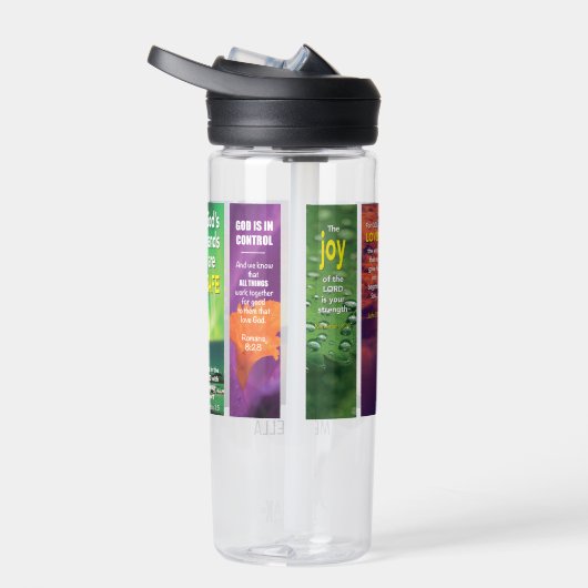 Christlicher Individuelle Name BIBLE MEDITATION Trinkflasche (Rechts)