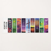 Christlicher Individuelle Name BIBLE MEDITATION Yogamatte (Vorderseite (Horizontal))