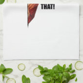 Christlicher Jesus beobachtet dich, Jesus, ich hab Geschirrtuch (Gefaltet)