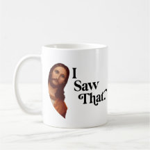 Christlicher Jesus beobachtet dich, Jesus, ich hab