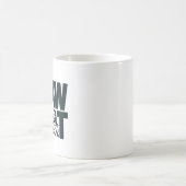 Christlicher Jesus beobachtet dich, Jesus, ich hab Kaffeetasse (Mittel)