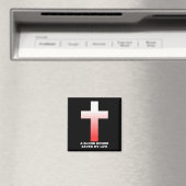 Christlicher Jesus Blutspender Rettete mein Leben Magnet (In Situ (Geschirrspüler))
