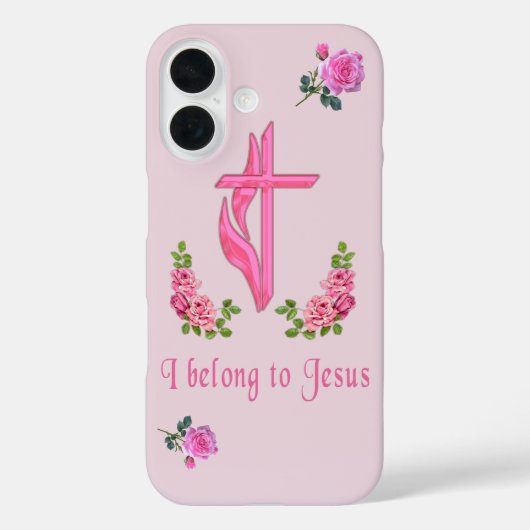 Christlicher Jesus Case-Mate iPhone Hülle (Rückseite)