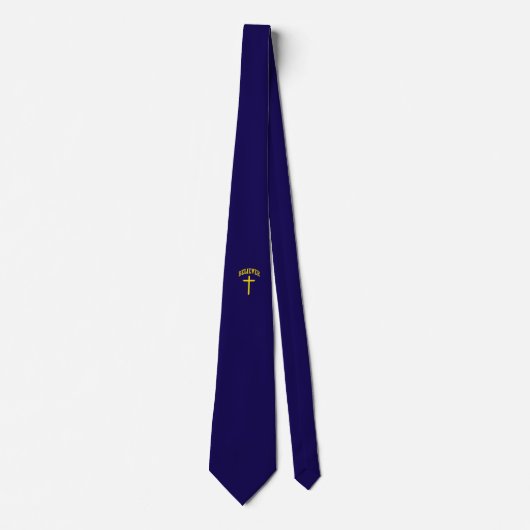 Christlicher Jesus Cross Glaube Krawatte (Vorderseite)