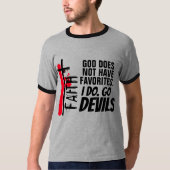 Christlicher Jesus Faith Abstrakte Cross Sports De T-Shirt (Vorderseite)
