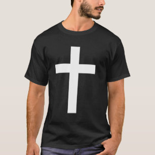 Christlicher Jesus Faith Cross Crewneck T-Shirt