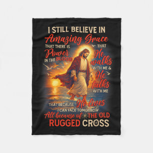 Christlicher Jesus Gott Liebhaber Ich Glaube Immer Fleecedecke