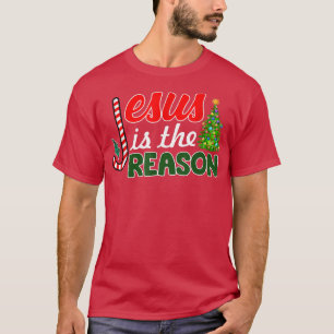 Christlicher Jesus ist der Grund, dass Candy Cane  T-Shirt