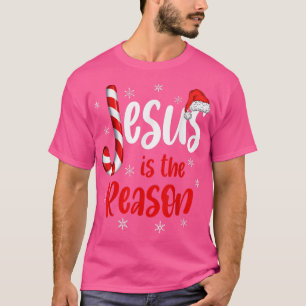 Christlicher Jesus ist der Grund, dass Candy Cane T-Shirt