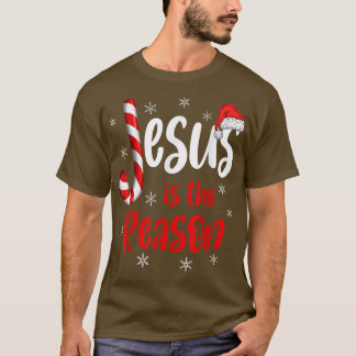 Christlicher Jesus ist der Grund, dass Candy Cane  T-Shirt