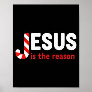 Christlicher Jesus ist der Grund für die Saison Ch Poster