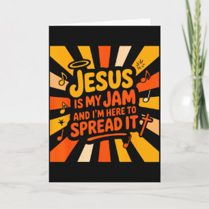 Christlicher Jesus ist mein Ding und ich bin hier, Karte