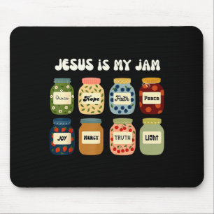 Christlicher Jesus ist mein Ding und ich bin hier, Mousepad