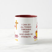 Christlicher Jesus-Kaffee Lover Tasse (Zentrum)