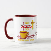 Christlicher Jesus-Kaffee Lover Tasse (Links)