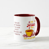 Christlicher Jesus-Kaffee Lover Tasse (VorderseiteRechts)