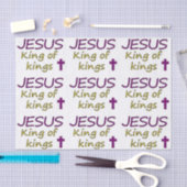 Christlicher Jesus-König von Königen Seidenpapier (Handwerk)