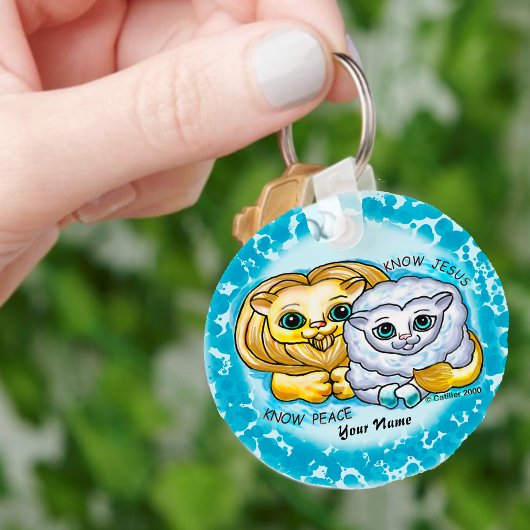 Christlicher Jesus Schlüsselanhänger