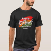 Christlicher JUNETEENTH T-Shirt (Vorderseite)