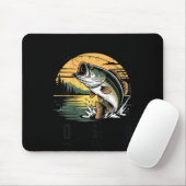 Christlicher Junge fischt Jesus sagte geh fischen  Mousepad (Mit Mouse)
