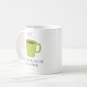 Christlicher Kaffee Kaffeetasse (Vorderseite Links)