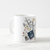 Christlicher Kaffeebecher Kaffeetasse (Vorderseite Links)