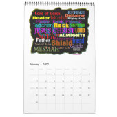 Christlicher Kalender 2022 - Fettfarben (Feb 2027)