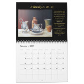 Christlicher Kalender Bibel Kunstwerk (Feb 2027)