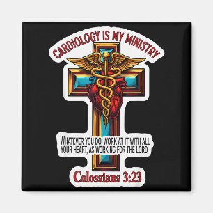Christlicher Kardiologe Arzt Kardiologie ist mein  Magnet