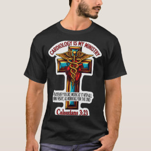 Christlicher Kardiologe Arzt Kardiologie ist mein  T-Shirt