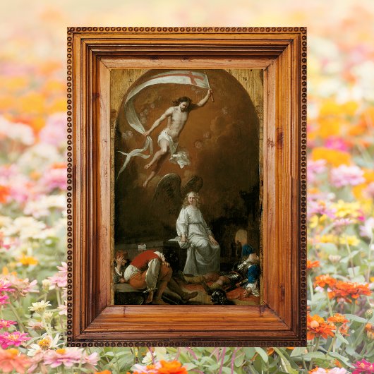 Christlicher katholischer Jesus Auferstehung Frohe Poster