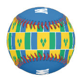 Christlicher KONQUEROR Stilvoll ST VINCENT Baseball (Rückseite)