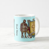 Christlicher Krieg für Gott Kaffeetasse (VorderseiteRechts)