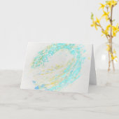 Christlicher Kunstdruck Karte (Gelbe Blume)