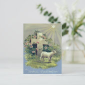 Christlicher LammStar Postkarte (Stehend Vorderseite)