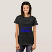 Christlicher Lebensstil Multilingual Serie Französ T-Shirt (Vorne ganz)