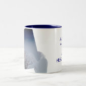 Christlicher Lehrer Zweifarbige Tasse (Mittel)