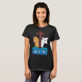 Christlicher Löwe und Lamm T-Shirt (Vorne ganz)