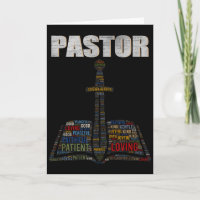 Christlicher Minister Wortwolke Kirche Pastor Schä