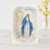 Christlicher Muttertag Hartriegel Blumen Mary Karte (Gelbe Blume)