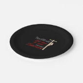 Christlicher Netzanschluss zu den besten Preisen Pappteller (Schrägansicht)