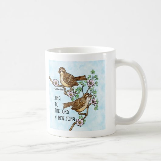 Christlicher neuer Song Kaffeetasse (Rechts)