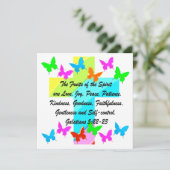 CHRISTLICHER OBST DES SPIRITS EINLADUNG (Stehend Vorderseite)