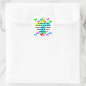 CHRISTLICHER OBST DES SPIRITS QUADRATISCHER AUFKLEBER (Tasche)