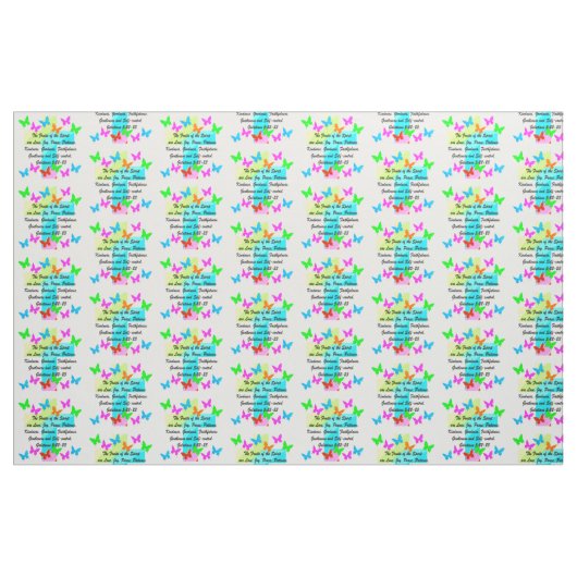 CHRISTLICHER OBST DES SPIRITS STOFF (Fat Quarter (45,7 x 55,9 cm))