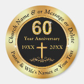 Christlicher oder 60. Kirchenjubiläum, Liebhaber Magnet (Vorne)